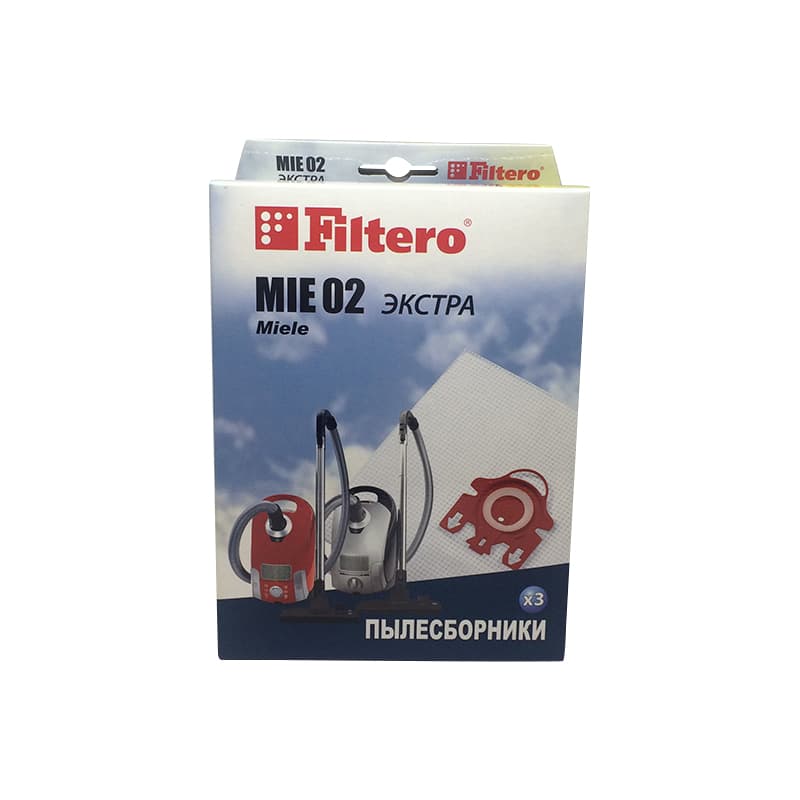 Мешок, пылесборник Filtero MIE 02 ЭКСТРА (3 шт.) для Miele - миниатюра 5
