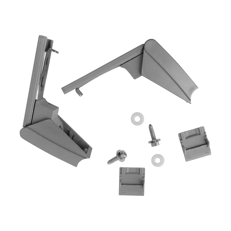 Ремкомплект ручек (2 петли) Liebherr 9590178, кронштейн - миниатюра 2
