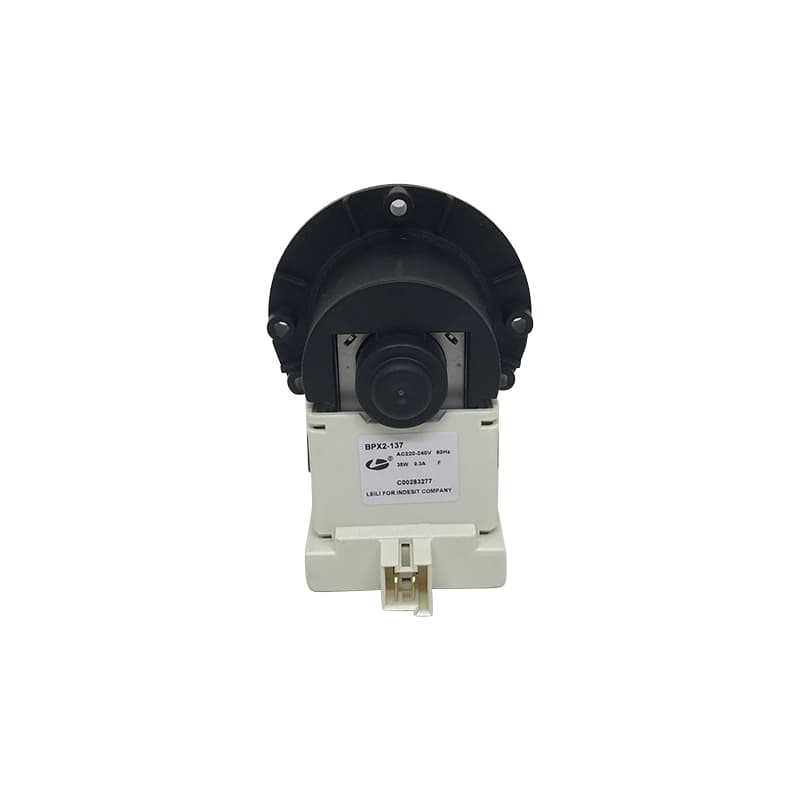 Насос для стиральной машины Leili 35W, 3 винта, клеммы назад - миниатюра 3