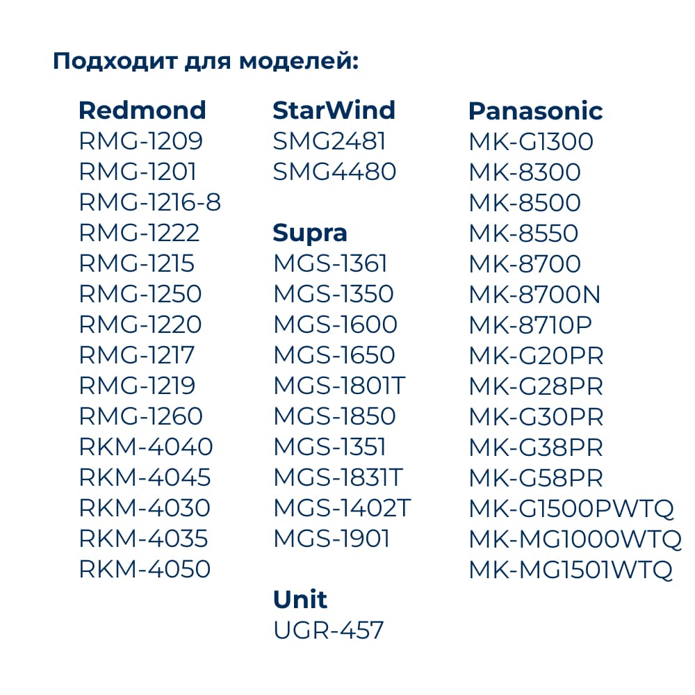 Решетка (диск, сетка) для мясорубки 53,5 мм с отверстиями 7 мм для крупного фарша, с двумя выступами - миниатюра 3