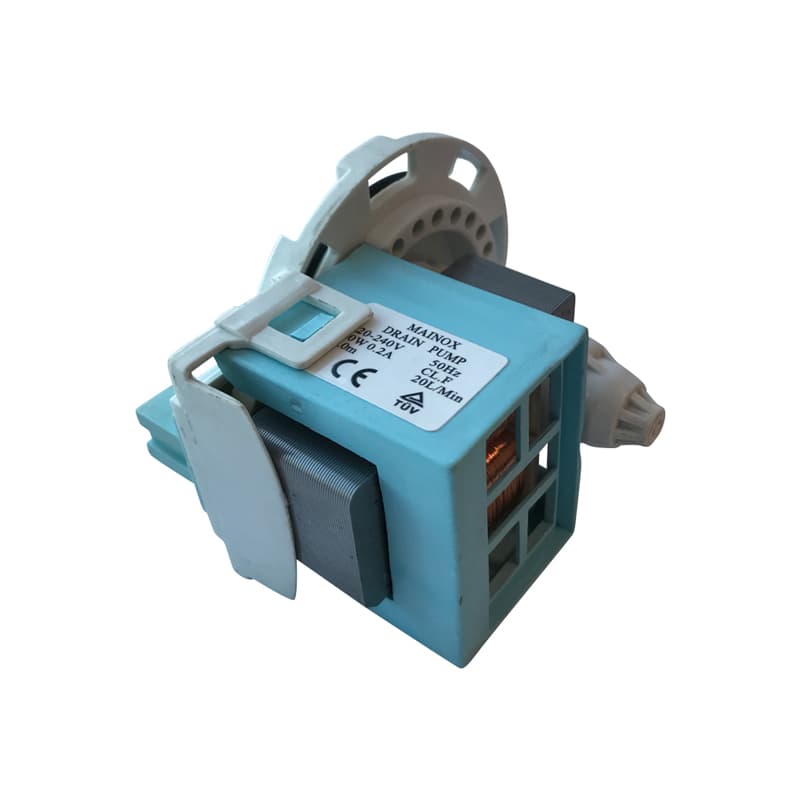 Насос для стиральной машины Mainox 10MA53 30W, 8 защелок, фишка вперед - миниатюра 9