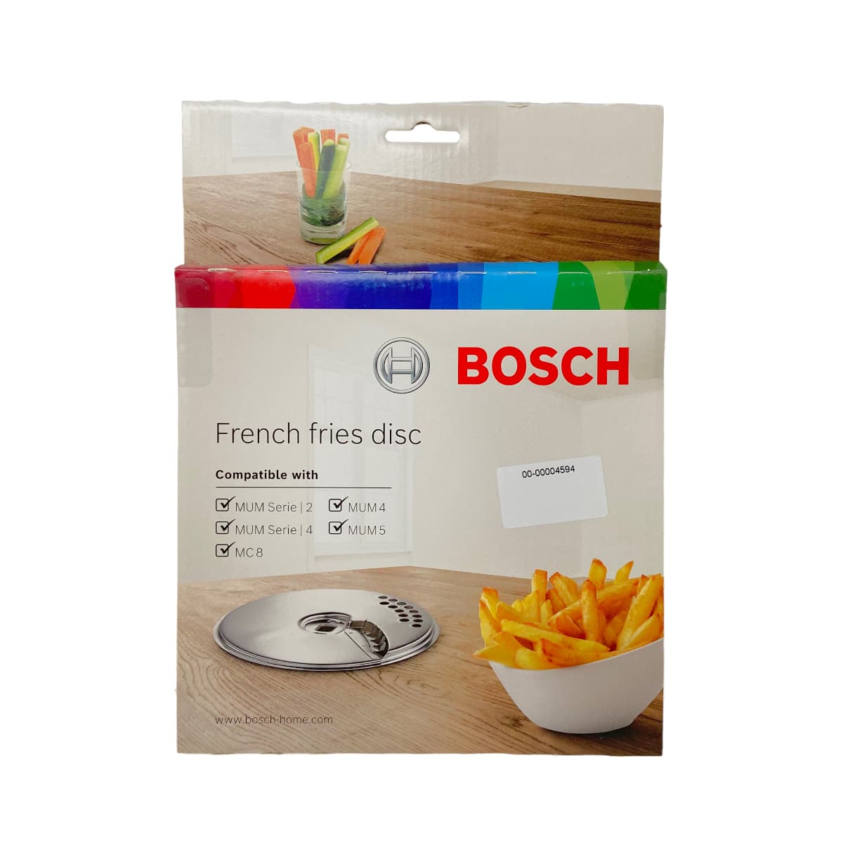 Диск фри для кухонного комбайна Bosch 573023 - миниатюра 4