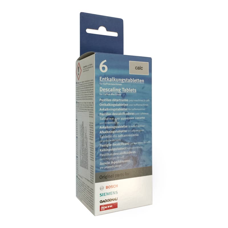 Таблетки от накипи для кофемашин Bosch/Siemens 00311556 (6шт) - миниатюра 2