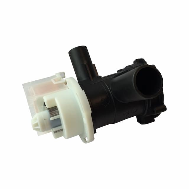 Насос для стиральной машины с улиткой в сборе Copreci 30W, 4 защелки, фишка вперед