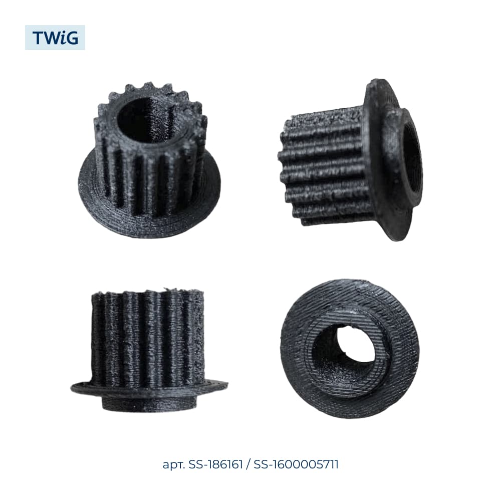 Шестерня вала мотора хлебопечки Moulinex SS-186161 - фото 3