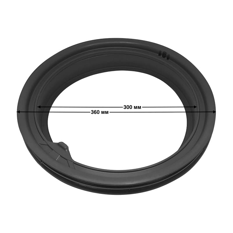 Манжета люка стиральной машины Beko 2904520100 - миниатюра 4