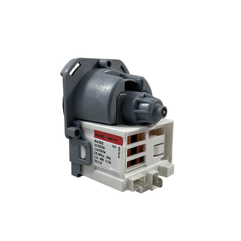 Насос для стиральной машины Askoll M325, 40W, 3 защелки, клеммы назад - миниатюра 11