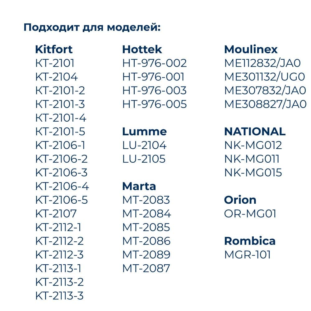 Решетка (диск, сетка) для мясорубки 53,5 мм с отверстиями 7 мм для крупного фарша, с двумя выступами - миниатюра 5