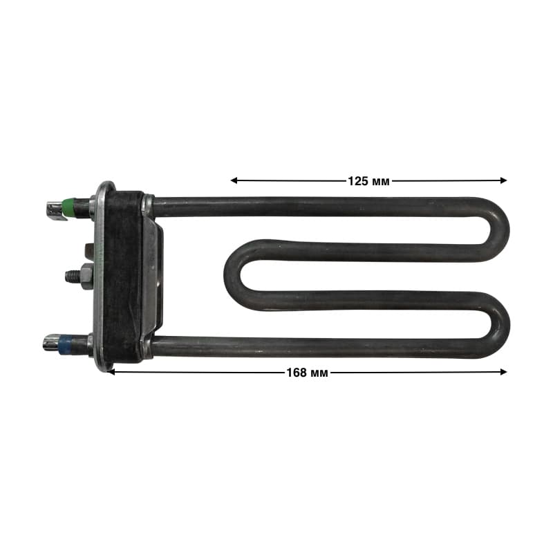 Тэн, нагреватель для стиральной машины 1700W 175 мм 8066086 - миниатюра 3