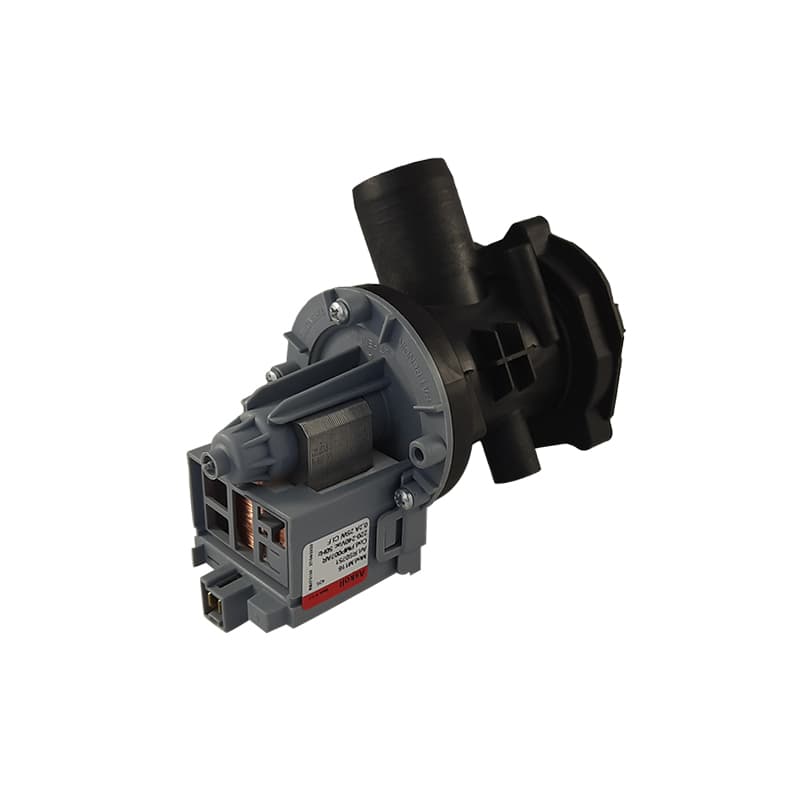 Насос для стиральной машины с улиткой в сборе Askoll M116 PMP007AR 25W 3 винта, фишка назад - миниатюра 2