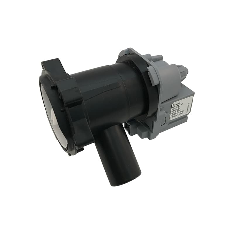 Насос для стиральной машины с улиткой в сборе Askoll M221 30W 3 защелки, фишка вперед - миниатюра 7