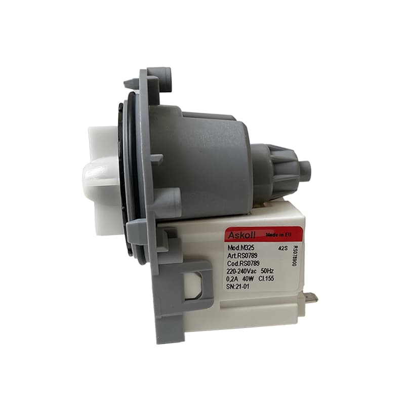 Насос для стиральной машины Askoll M325 40W 3 винта, клеммы назад - миниатюра 12