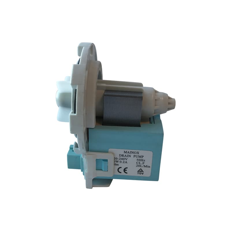 Насос для стиральной машины Mainox 10MA53 30W, 8 защелок, фишка вперед - миниатюра 4