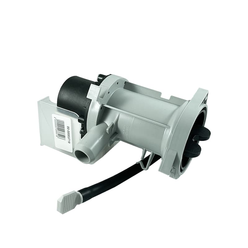 Насос для стиральной машины в сборе Leili 30W 3 винта, клеммы назад - миниатюра 2