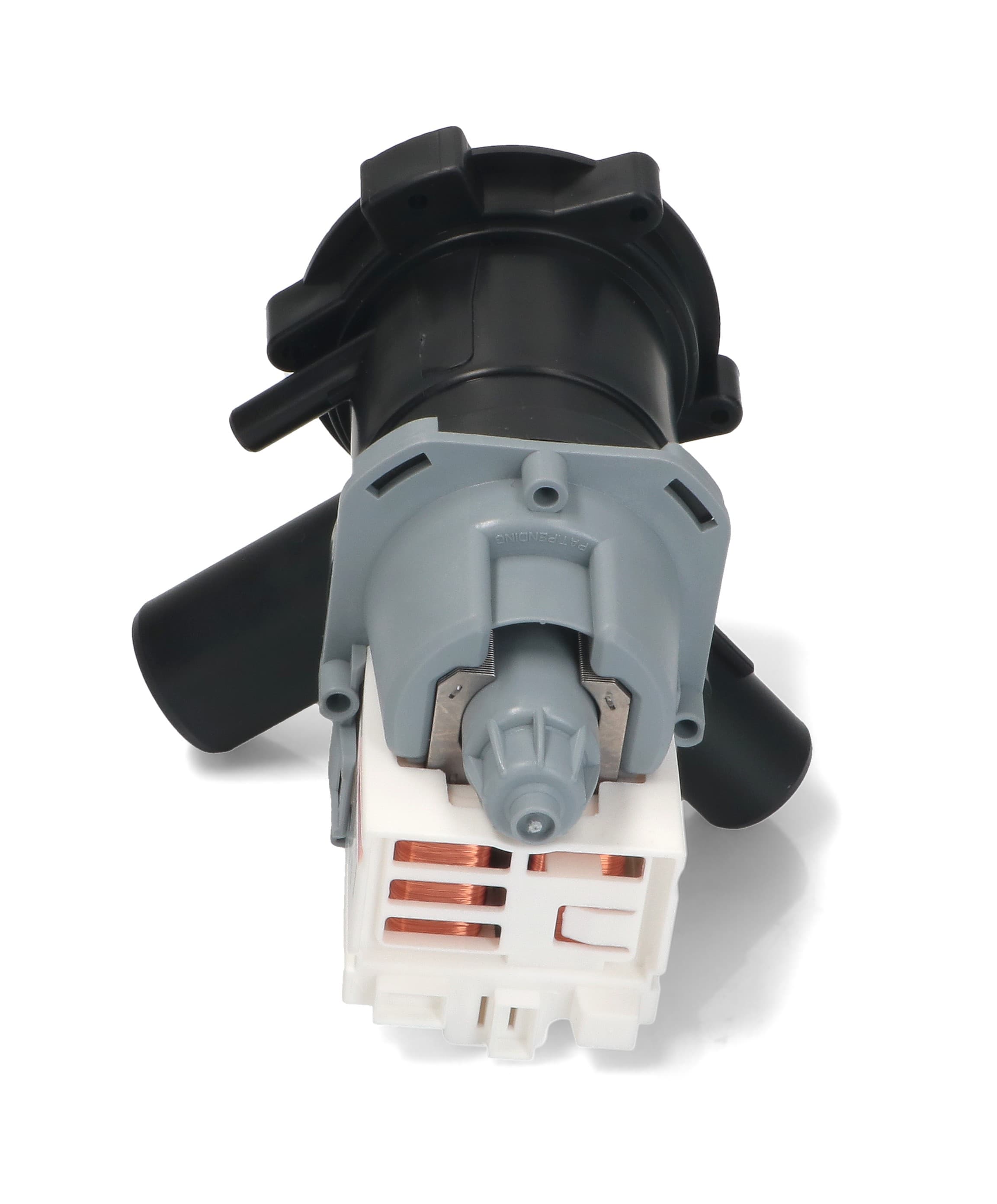 Насос для стиральной машины с улиткой в сборе Askoll M325, 40W, 3 защелки, фишка вперед - миниатюра 2