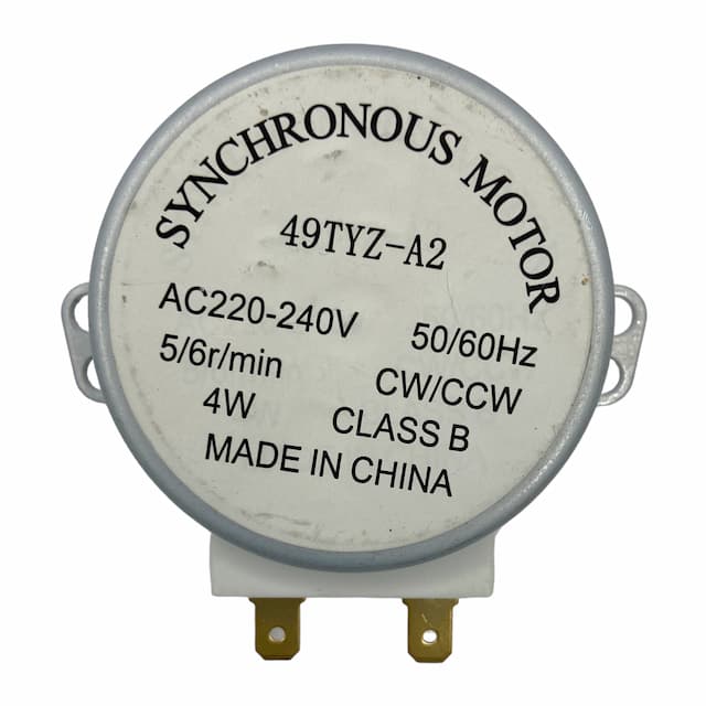 Мотор тарелки СВЧ 49TYZ-A2 4W 220V, микроволновки СВЧ