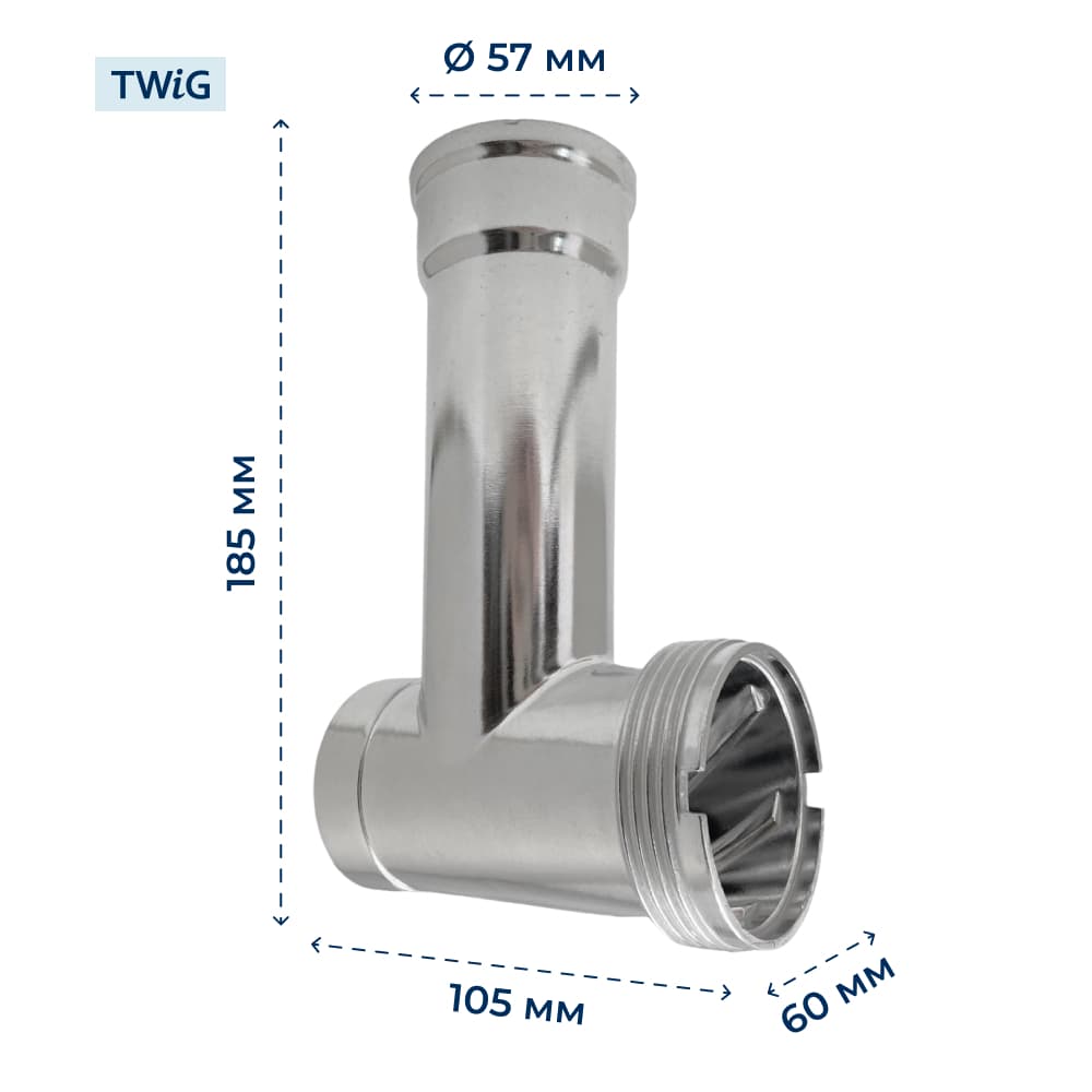 Корпус шнека, блок мясоприемника для мясорубки Moulinex SS-1530000132 - фото 2
