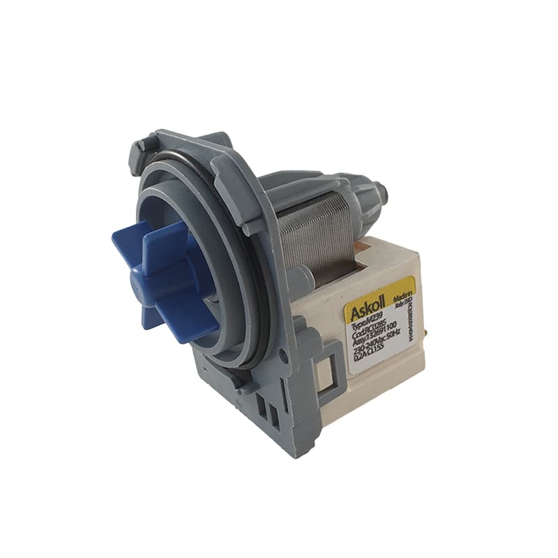 Насос для стиральной машины Askoll M239, 25W, 3 защелки, клеммы назад