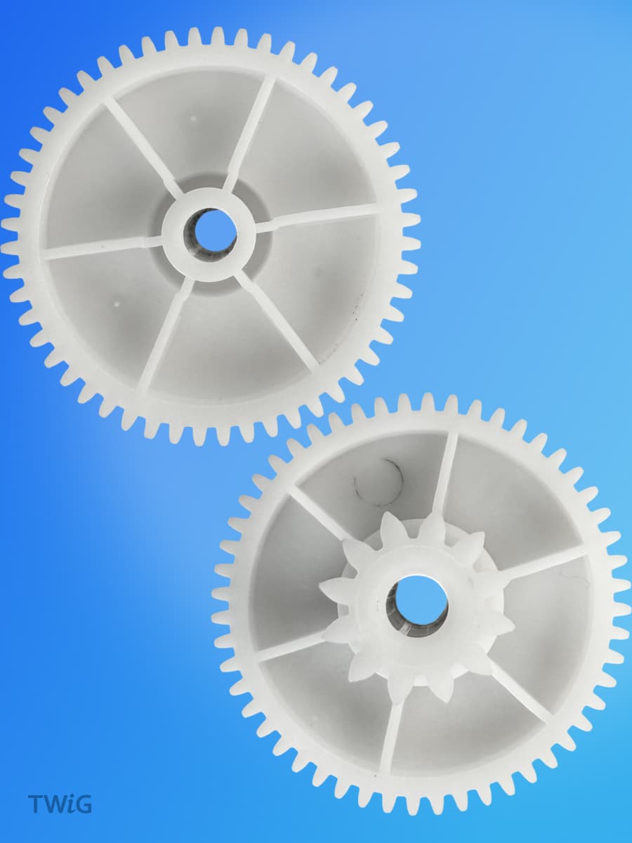 Шестерня средняя для мясорубки Moulinex MS-4775456 - фото 3
