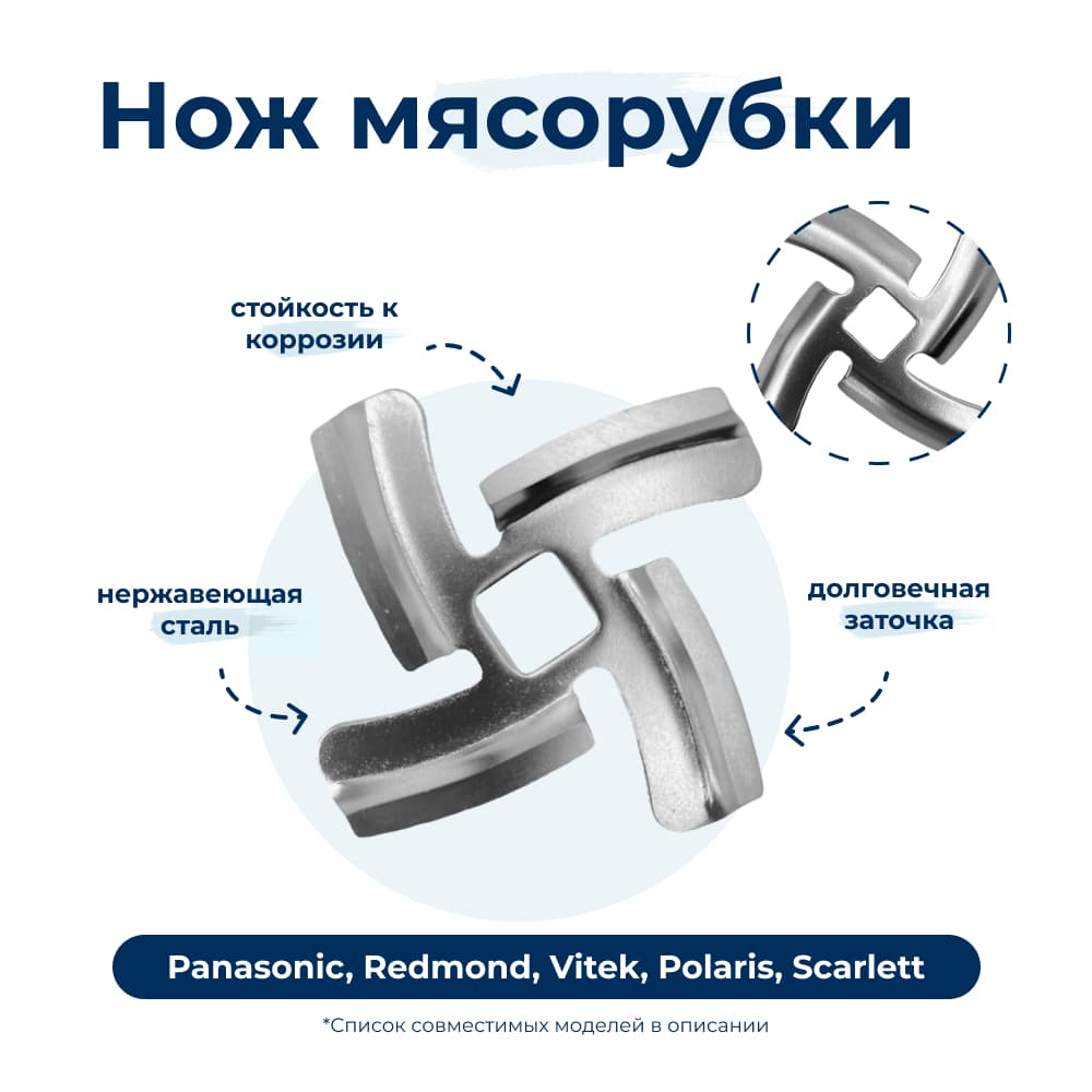 Нож для мясорубки Scarlett SC-GK-006 (лезвие) - фото 1