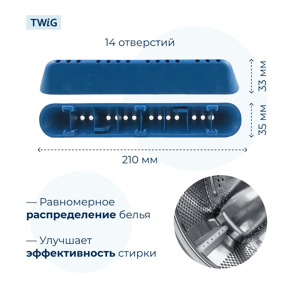 Бойник барабана для стиральной машины Electrolux 4055204954 (ребро барабана) - фото 2