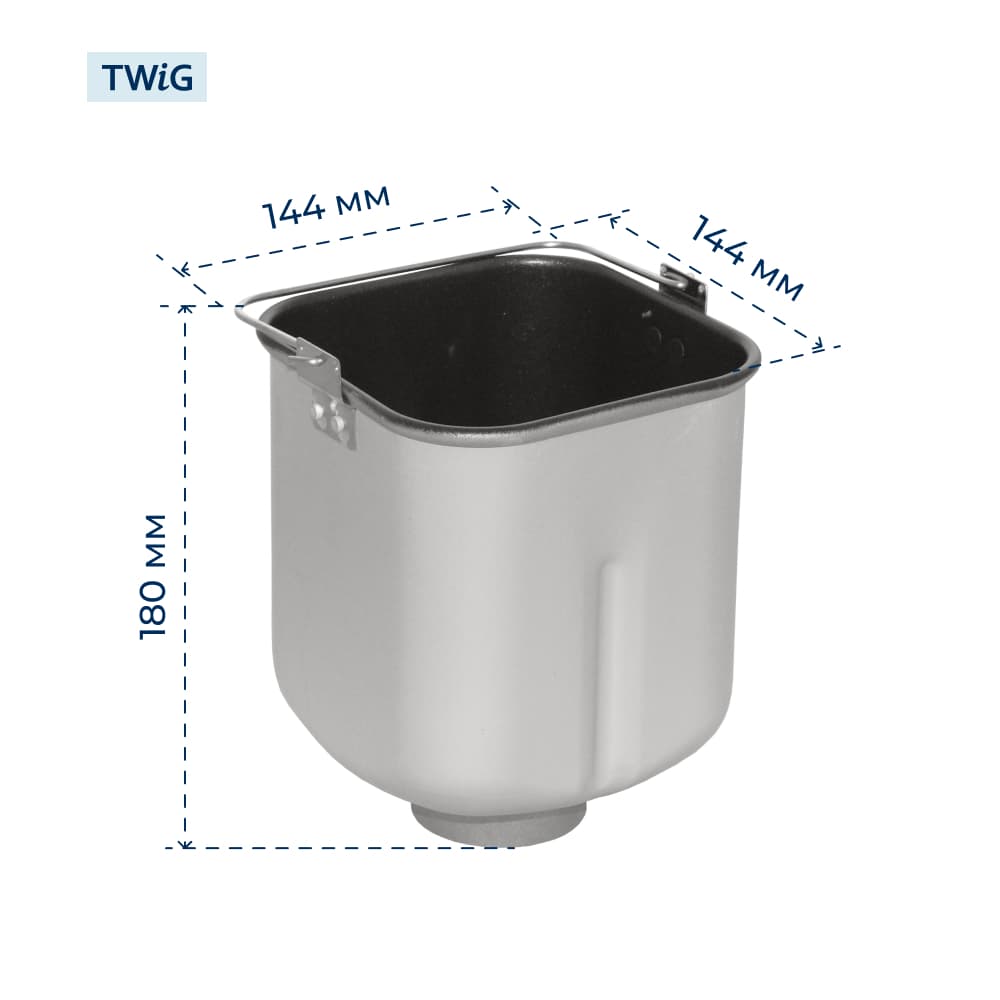 Ведро, емкость, чаша, форма для хлебопечки Gorenje 329957 - фото 3